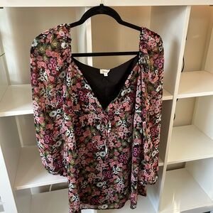 Boho babydoll mini dress